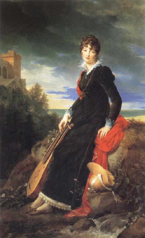 Francois Gerard Portrait of Katarzyna Starzenska Spain oil painting art